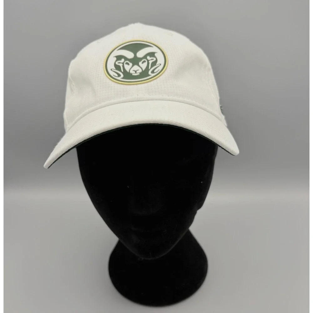 Under Armour ISO-Chill Colorado State Hat White Adjustable CSU Rams NCAA